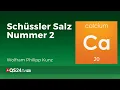 Schüssler Salz | Calcium - viel mehr als nur Knochen | nach Dr. Schüssler | QS24 01.04.2020