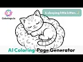 Turn Any Idea into a Printable Coloring Page with AI Meet Colorings io