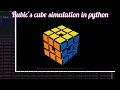 Making Rubic s cube in python