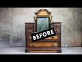 Download Lagu Amazing Furniture Art ~ Antique Dresser ~ ASMR