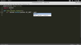 set and get default socket timeout