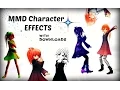 Lagu [MMD x MME Downloads] ►20 Model Effects Demo Vid ~ HD
