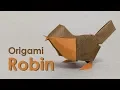Origami Bird Tutorial Robin David Brill