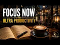 Deep Focus Jazz Piano and Cozy Cafe Ambience for Studying and High Productivity Focus Now