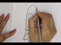 How to draw a bird using numbers drawing hack