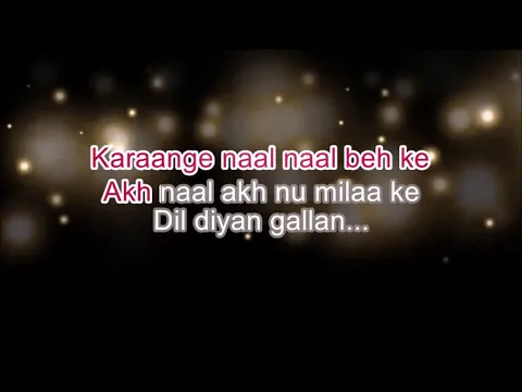 Download MP3 Dil Diyan Gallan Karaoke with Scrolling Lyrics/Aatif aslam/salman khan
