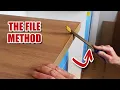 Fitting laminate worktop EDGE TRIM