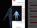 I lose my mind to the female body visualizer for 6 minutes
