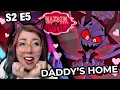Lagu DADDY'S HOME?!? - HAZBIN HOTEL Season 2 Episode 5  REACTION - Zamber Reacts