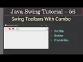 Swing Toolbar With Combo box Swing Tutorial
