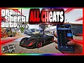 All GTA 5 Cheats 2020