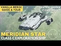 Meridian Star Anvil Carrack of Starfield Class C Explorer End Game Ship Build No Mods