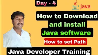 Java Programming Training For Beginners Download and Install Java LuckyTechzone