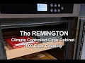 The Remington Humidity Temperature Controlled Cigar Humidor Cabinet Prestige Import Group