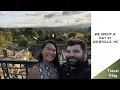 Asheville NC Travel Vlog We Went To Sunset Terrace Our AirBNB Celebrating Our 2 Year