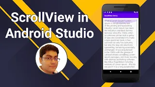ScrollView in Android Studio