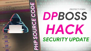 Website Protect from Hackers DPBoss Source Code Security Satta Matka Source Code Tips