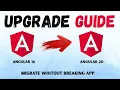Upgrade angular 16 to angular 20 Migrate Angular 20 Angular 20