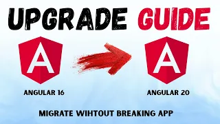 Upgrade angular 16 to angular 20 Migrate Angular 20 Angular 20