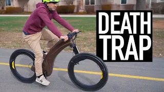 This Is The Worst Bicycle I ve Ever Reviewed The Reevo Hubless E-Bike