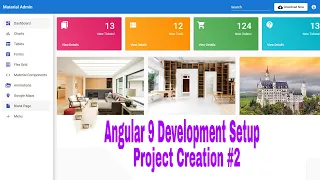 Angular 9 Admin Dashboard Development Environment Setup Project Creation Part 2