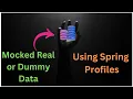 Mastering Spring Boot Profiles Dynamic Mocking Data Loading Easy Learning Channel