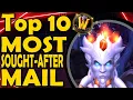 Top 10 Most Sought After Mail Transmog