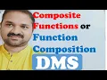 Composite Functions Function Composition DMS MFCS GATE Discrete Mathematics