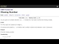 CSES - Missing Number
