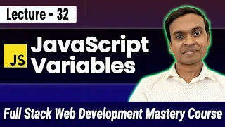 JavaScript Variables Data Types in Hindi Full Stack Web Development Course