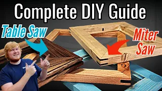 How to Make Picture Frames Start to Finish