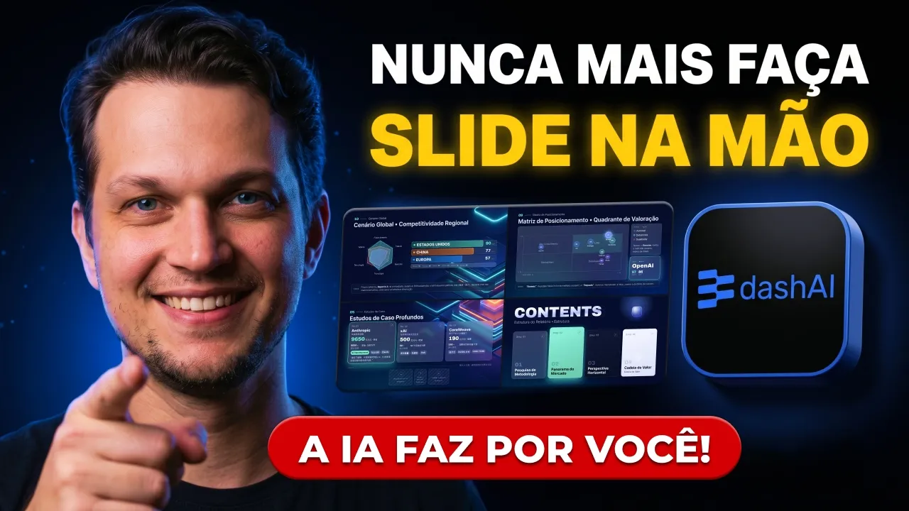 Testei a skill de apresentações que quer aposentar o Gamma e o Canva (DashiAI)