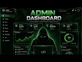 I Built a Professional Admin Dashboard Using AI HTML CSS JavaScript Tech-Mastre-x