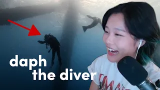 Daph talks about her most recent diving experience