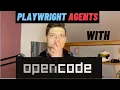 Playwright Agents OpenCode Full Setup Sign-In Test Demo