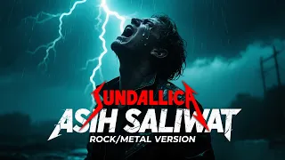 asih saliwat sundallica cover lagu sunda rock metal version 