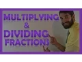 Multiplying and Dividing Fractions Multiply Divide Fractions Easy ATI TEAS HESI Math