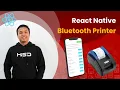 React Native Bluetooth Printer 2022 Thermal Printer