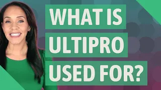 What is UltiPro used for