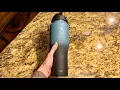 BUZIO Stainless Steel Water Bottle REVIEW
