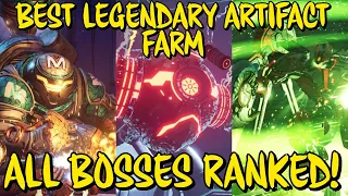 Borderlands 3 Best LEGENDARY ARTIFACT Farm ALL Borderlands 3 Bosses Ranked