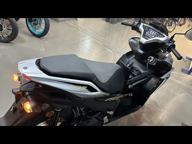 Download MP3 Finally here is 2023 E20 Yamaha Aerox 155 Detailed Review | On Road price New Update Features