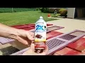 Repaint Makeover Faded Vinyl House Shutters using Rustoleum Spray Paint