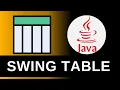 Creating JTable - Java Swing Tutorial 10