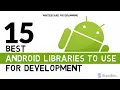 15 Best Android Libraries for Developers Top Android Libraries 2026