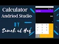 Simple calculator in Android Studio with Source Code