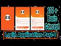 Login Application Register Screen LinearLayout FrameLayout CodePlaygroundForU Android