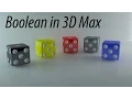 Boolean command in 3Dmax