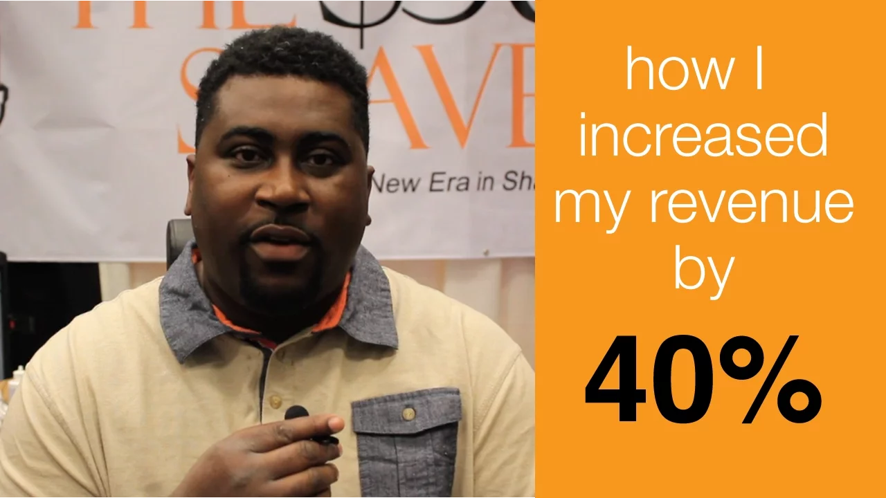 How a barber increased his revenue by 40% by taking the $500 shave class