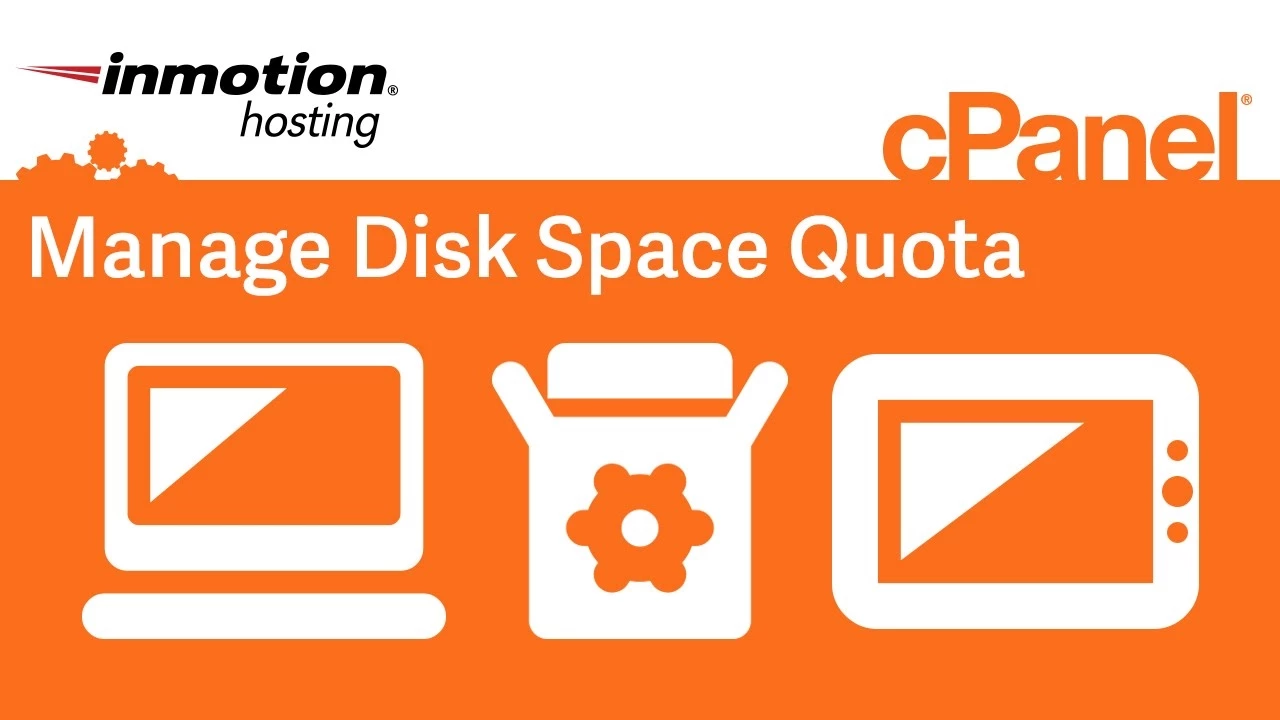 Manage disk space quota in WHM